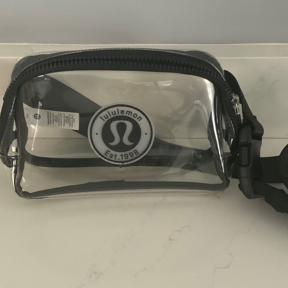 Lululemon clear bag